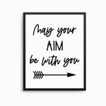 AIM BE WITH YOU Print