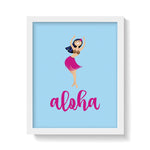 ALOHA GIRL Print