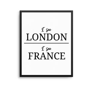 I SEE LONDON Print